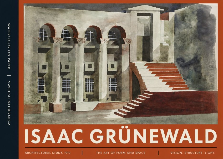 Isaac Grünewald Architectural Study, 1910 No4 - Juliste