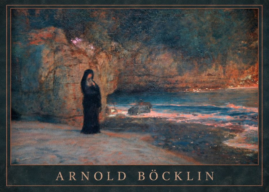 Arnold Böcklin The Lament No1 - Juliste