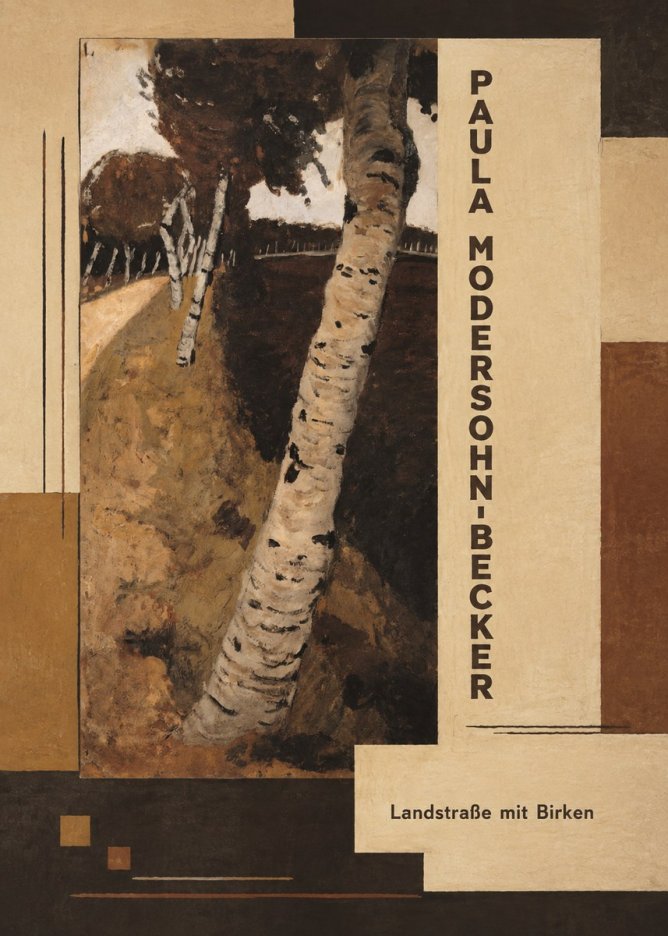 Paula Modersohn-Becker Landstraße Mit Birken No3 - Juliste