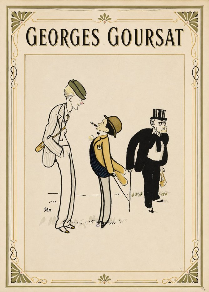 Georges Goursat Georges Goursat IV No1 - Juliste
