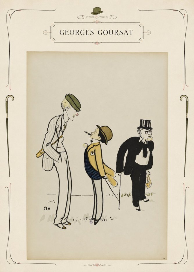 Georges Goursat Georges Goursat IV No3 - Juliste
