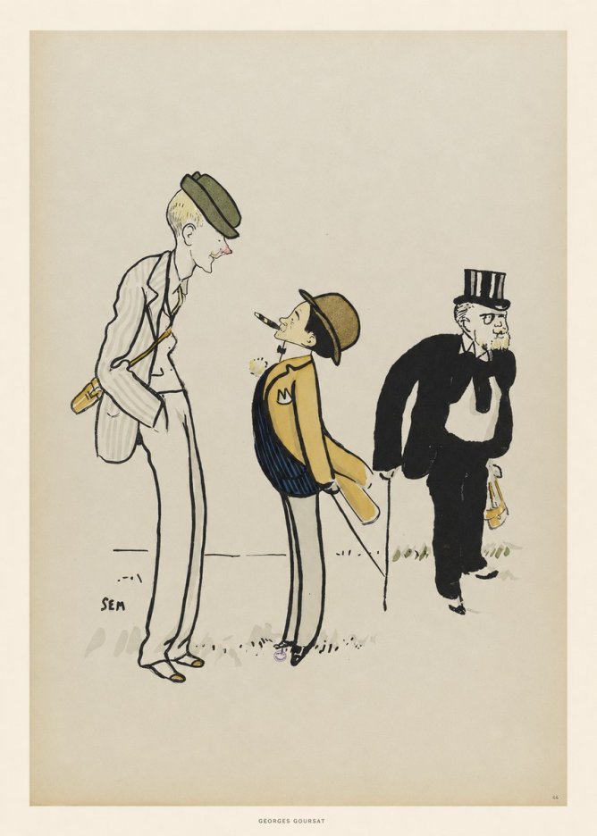 Georges Goursat Georges Goursat IV No6 - Juliste