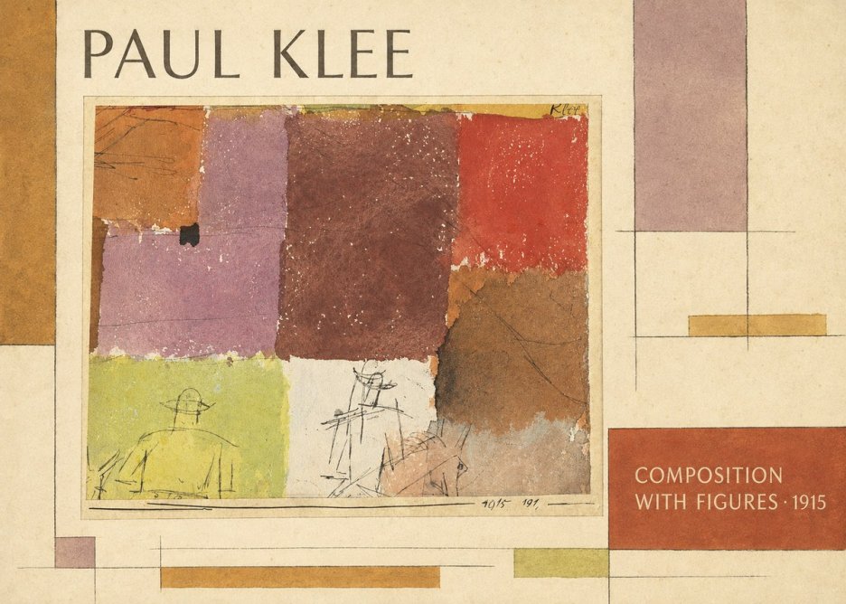 Paul Klee Composition with Figures I No2 - Juliste
