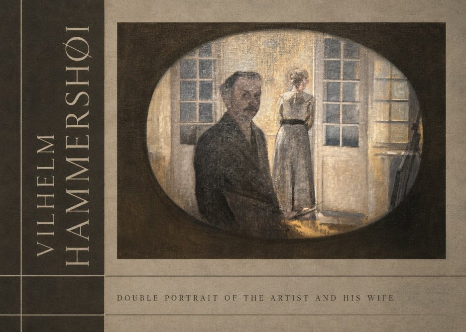 Vilhelm Hammershøi Double Portrait of the Artist and His Wife No2 - Juliste