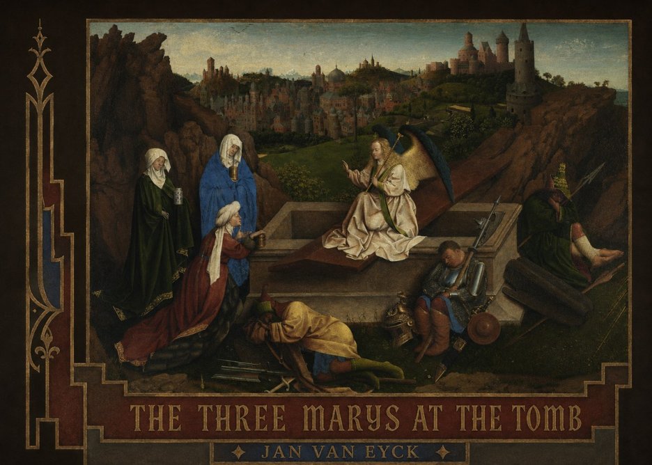 Jan van Eyck The Three Marys at the Tomb No2 - Juliste