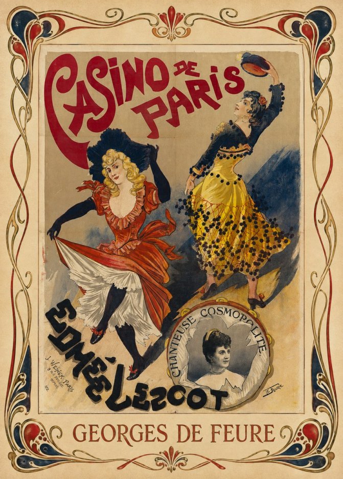 Georges de Feure Edmée Lescot No1 - Juliste