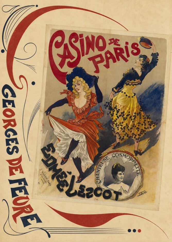 Georges de Feure Edmée Lescot No2 - Juliste