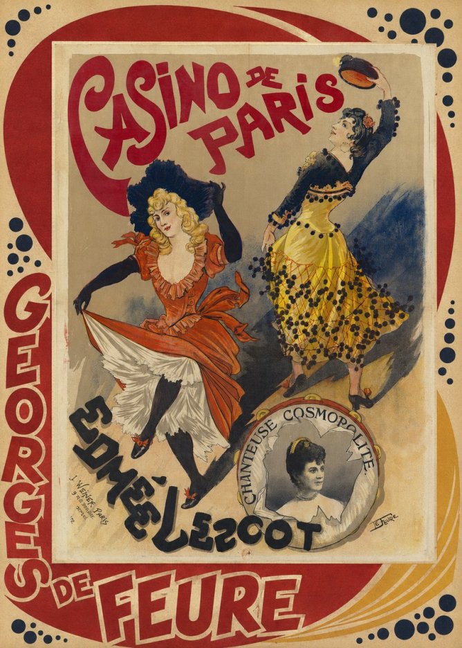 Georges de Feure Edmée Lescot No4 - Juliste