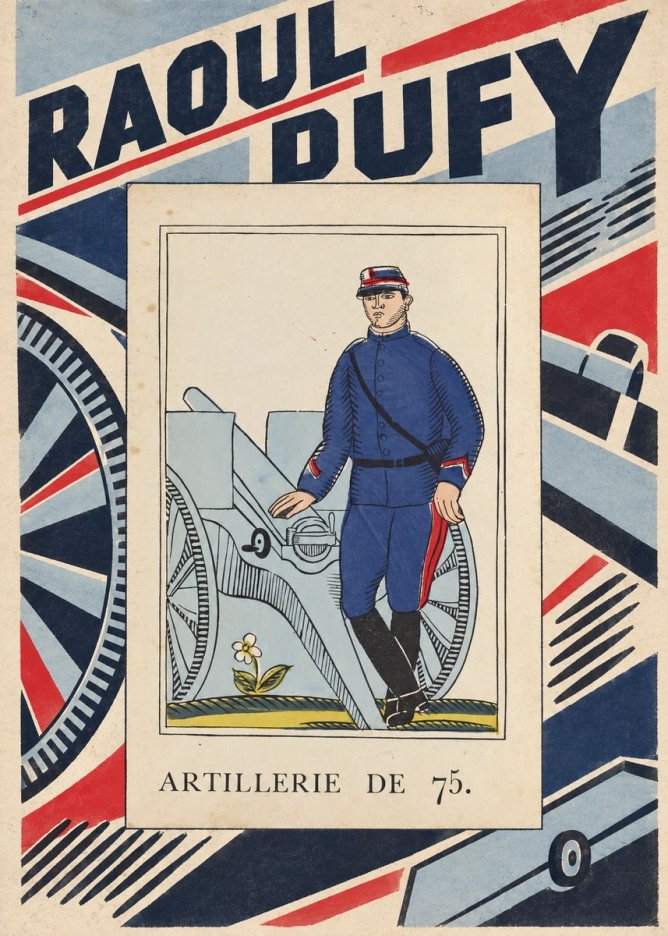 Raoul Dufy Artillerie De 75. No5 - Juliste