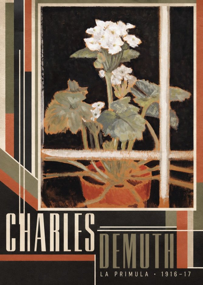Charles Demuth La Primula No5 - Juliste
