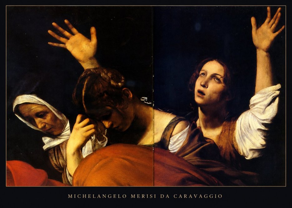 Michelangelo Merisi da Caravaggio The Entombment of Christ I No5 - Juliste