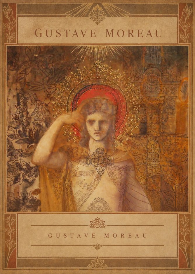 Gustave Moreau The Messenger No2 - Juliste