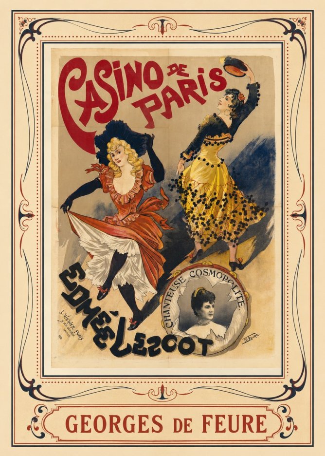 Georges de Feure Edmée L'escot No1 - Juliste