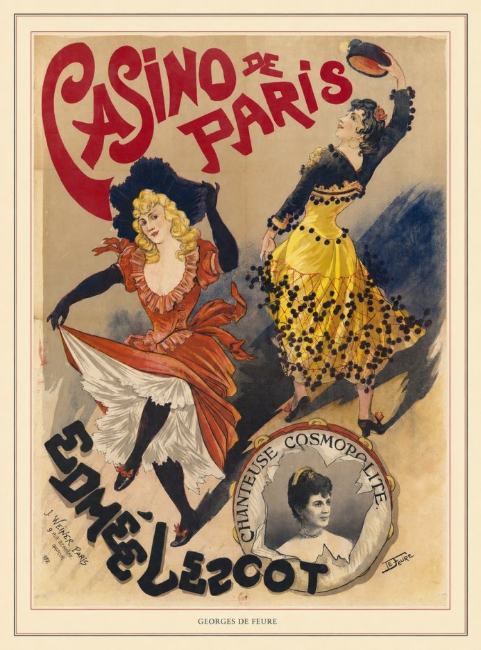 Georges de Feure Edmée L'escot No6 - Juliste