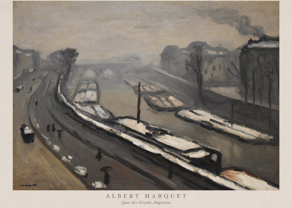 Albert Marquet Quai Des Grands-augustins No6 - Juliste
