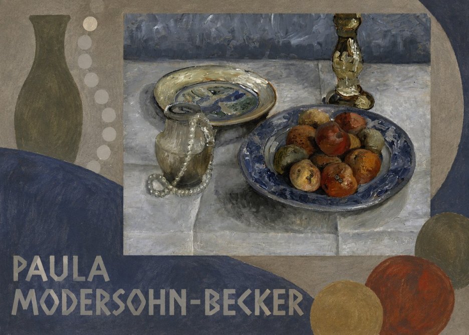 Paula Modersohn-Becker Still Life with Candlestick, Pitcher, and Fruit No5 - Juliste