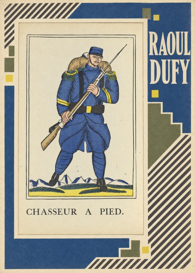 Raoul Dufy Chasseur a Pied. No5 - Juliste