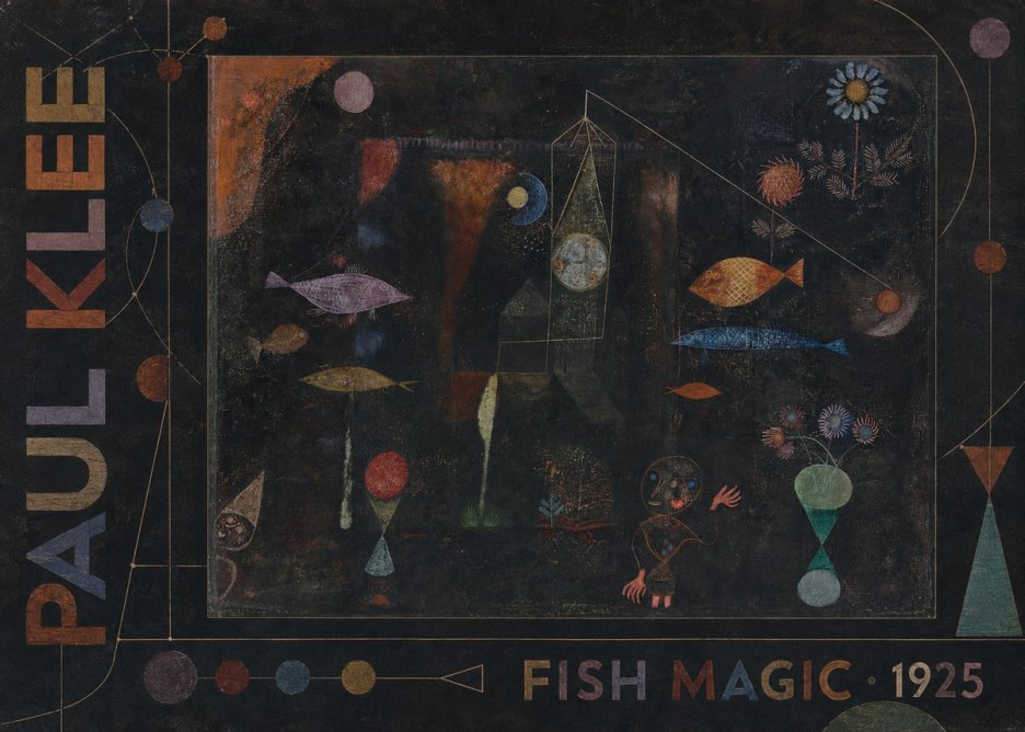 Paul Klee Fish Magic I No6 - Juliste