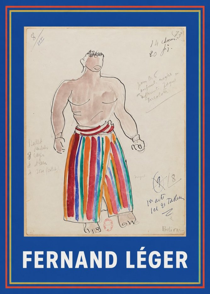 Fernand Léger Ballet Pantalon No1 - Juliste