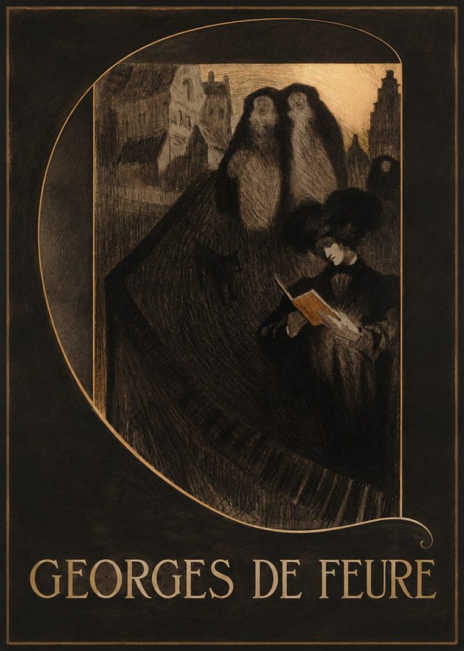 Georges de Feure La Liseuse No3 - Juliste