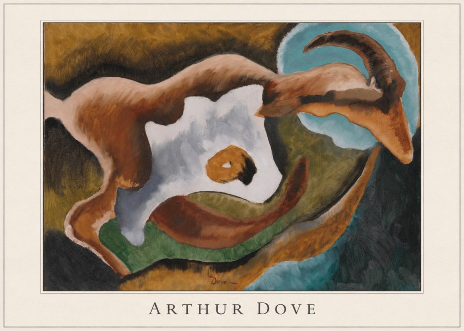 Arthur Dove Goat No3 - Juliste
