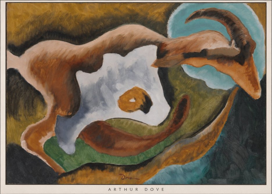 Arthur Dove Goat No5 - Juliste