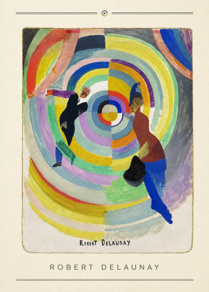 Robert Delaunay Robert Delaunay IV No4 - Juliste