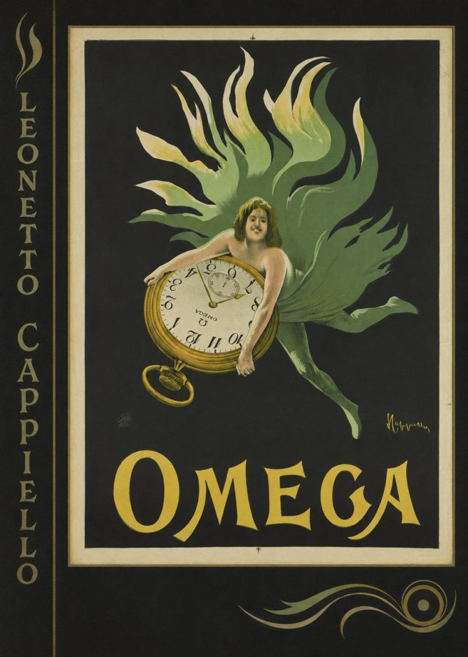 Leonetto Cappiello Omega No2 - Juliste