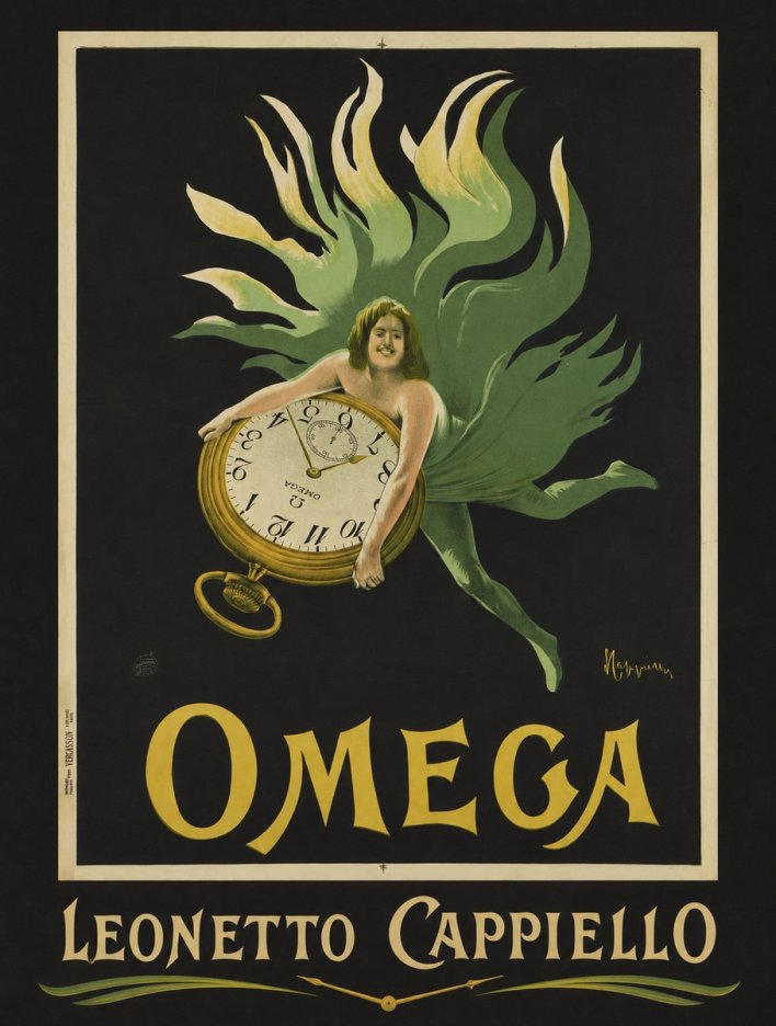 Leonetto Cappiello Omega No6 - Juliste