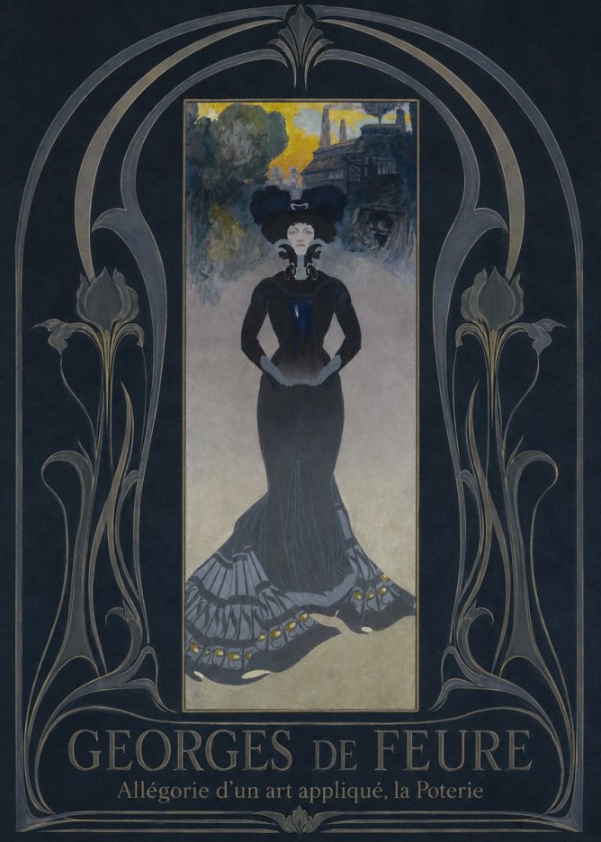 Georges de Feure Allégorie D'un Art Appliqué, La Poterie No3 - Juliste