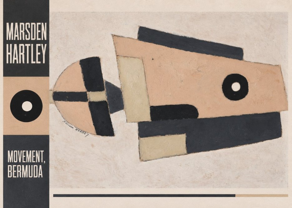 Marsden Hartley Movement, Bermuda No5 - Juliste