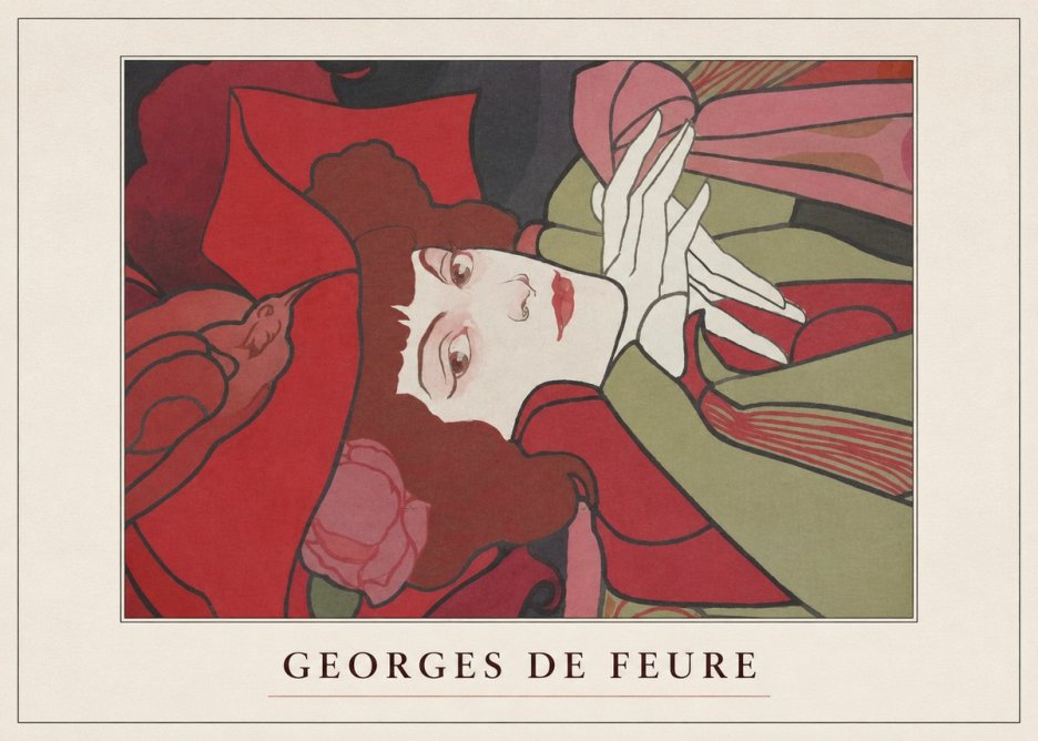 Georges de Feure Georges De Feure II No4 - Juliste