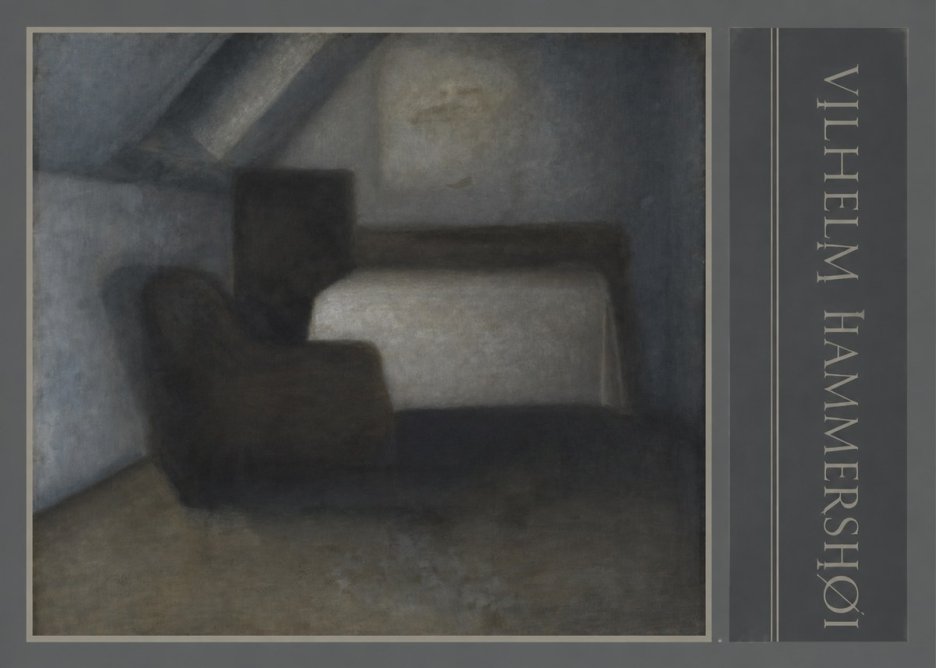 Vilhelm Hammershøi Interior, Strandgade 30 III No2 - Juliste