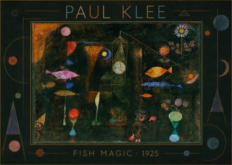 Paul Klee Fish Magic II No1 - Juliste