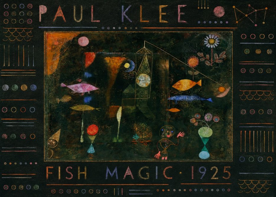 Paul Klee Fish Magic II No3 - Juliste