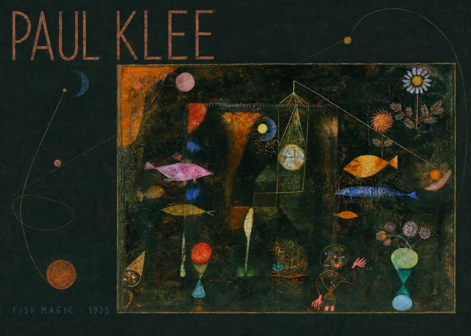Paul Klee Fish Magic II No5 - Juliste