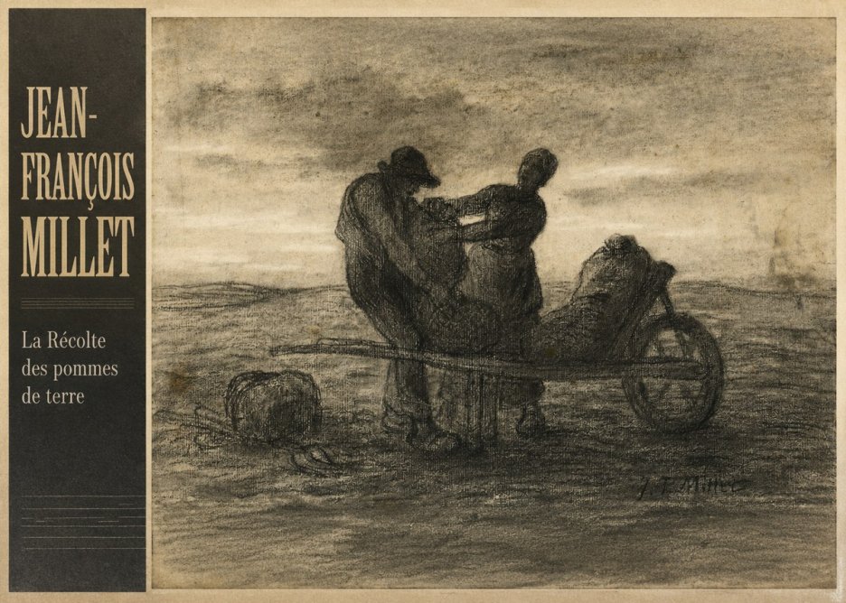 Jean-François Millet La Récolte Des Pommes De Terre No2 - Juliste
