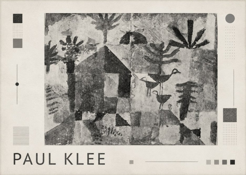 Paul Klee The Niesen No3 - Juliste