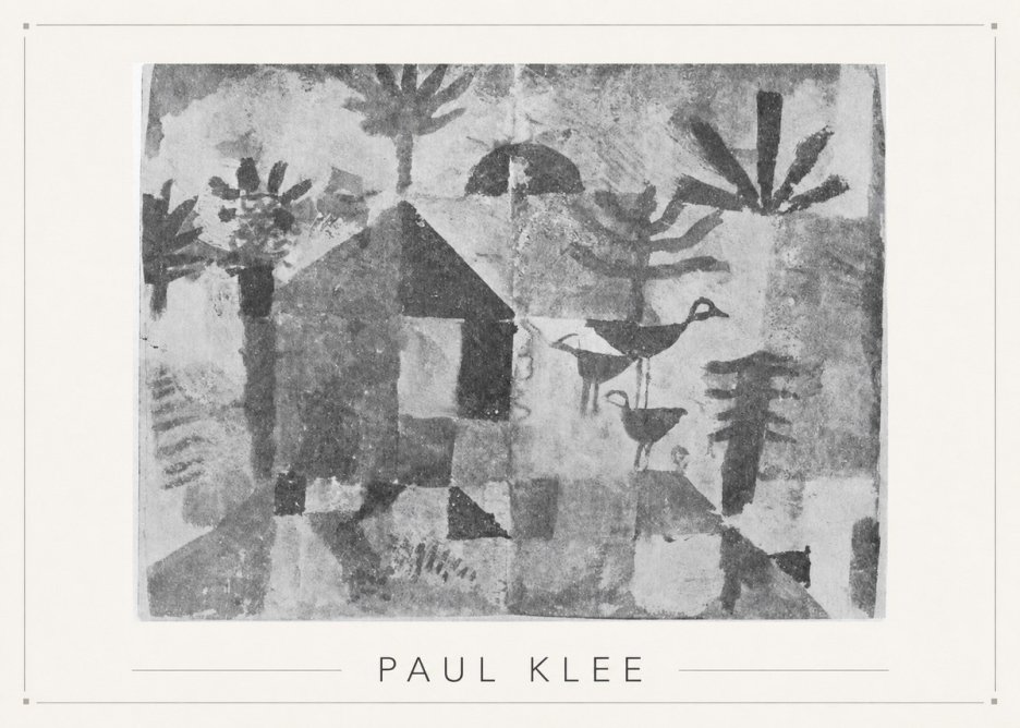 Paul Klee The Niesen No4 - Juliste