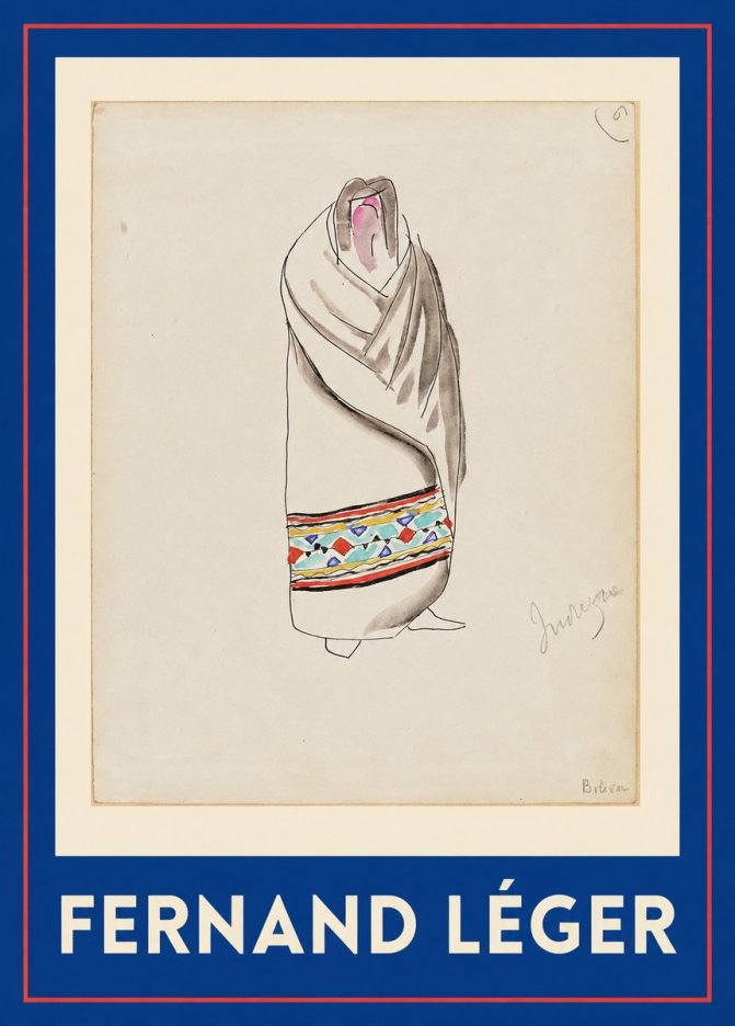 Fernand Léger Indiene, Bolivia No1 - Juliste