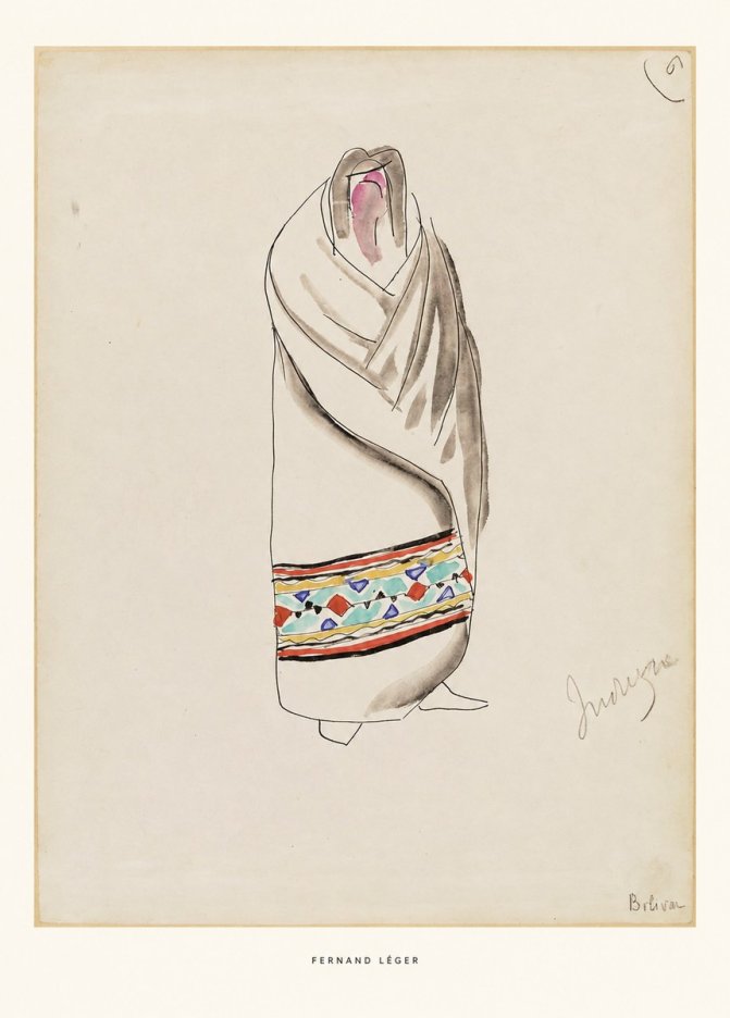 Fernand Léger Indiene, Bolivia No5 - Juliste