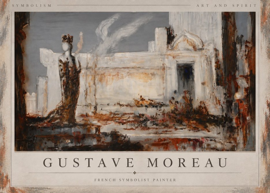Gustave Moreau Untitled I No4 - Juliste