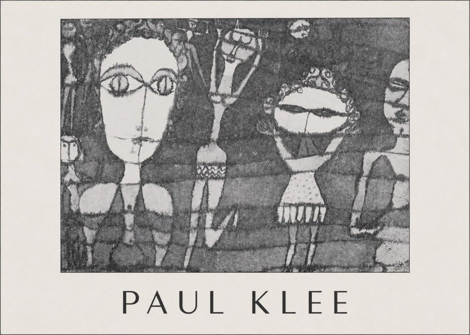 Paul Klee Specter of a Genius No1 - Juliste