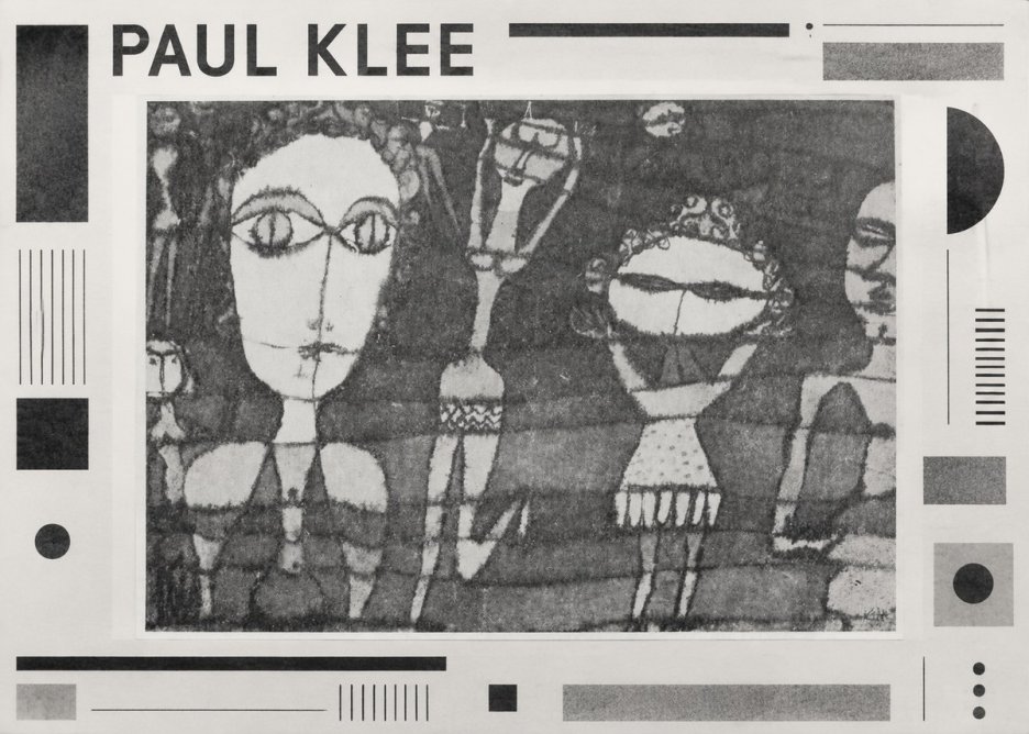 Paul Klee Specter of a Genius No3 - Juliste