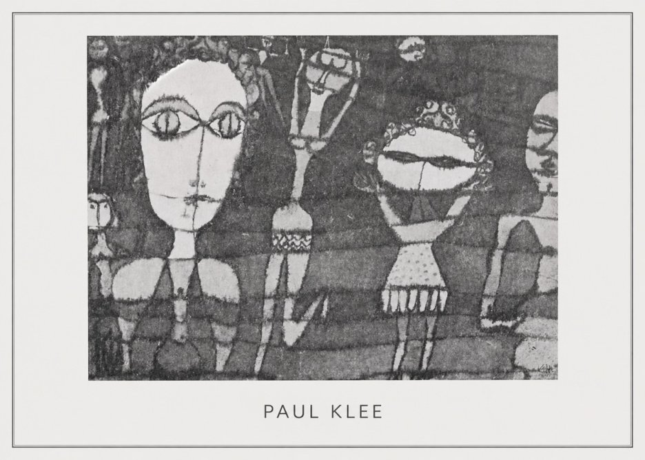 Paul Klee Specter of a Genius No5 - Juliste