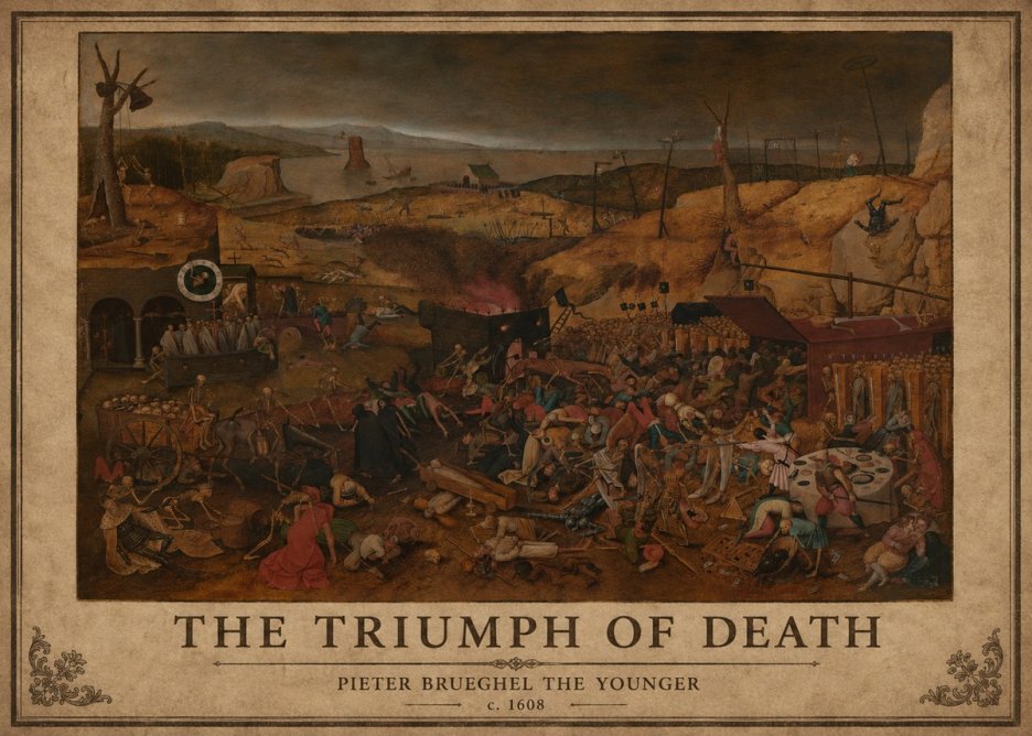 Pieter Bruegel The Triumph of Death II No3 - Juliste