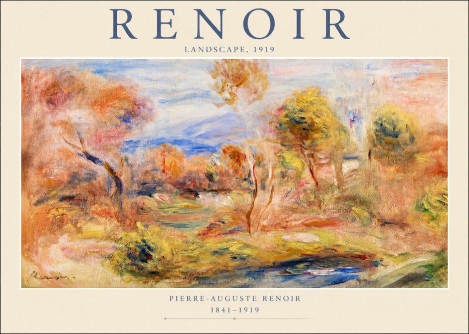 Renoir Landscape No2 - Juliste