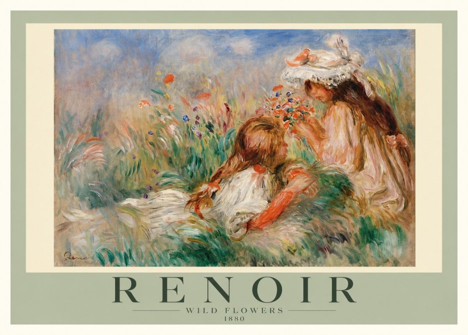 Renoir Wild Flowers No2 - Juliste