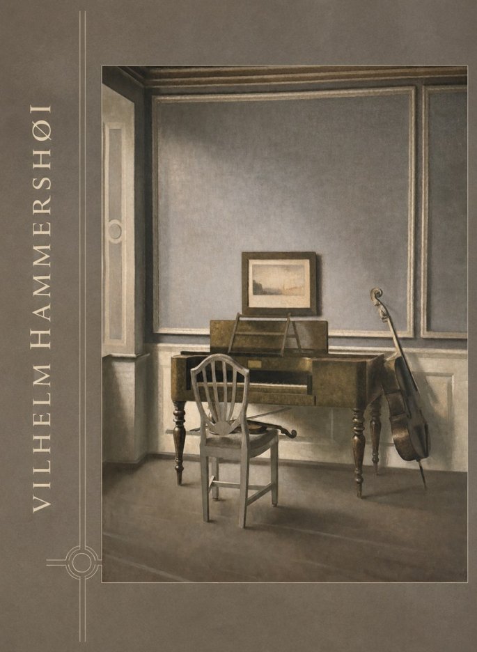 Vilhelm Hammershøi Interior with a Piano and a Cello No4 - Juliste