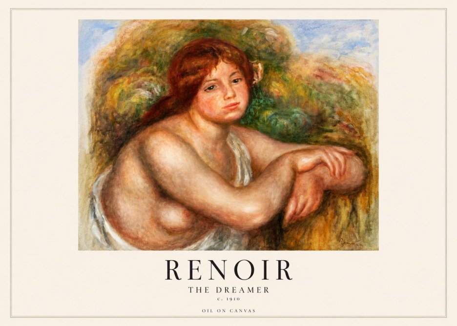 Renoir The Dreamer No1 - Juliste